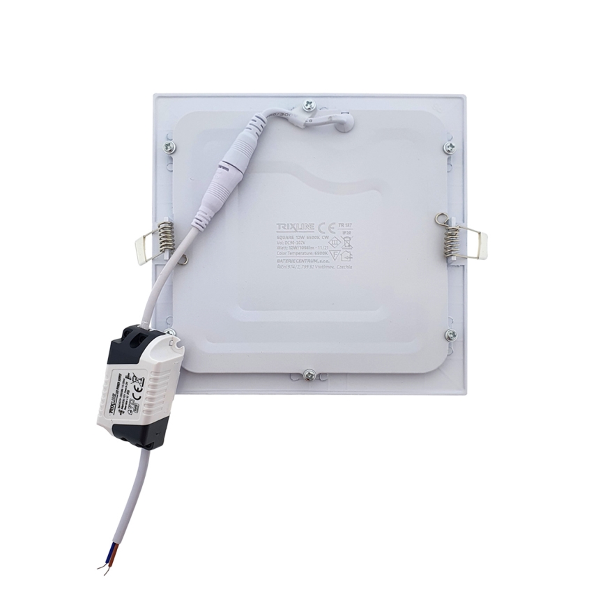 Riippuva LED-kattovalaisin SQUARE LED/12W/230V 6500K