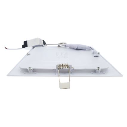 Riippuva LED-kattovalaisin SQUARE LED/12W/230V 6500K