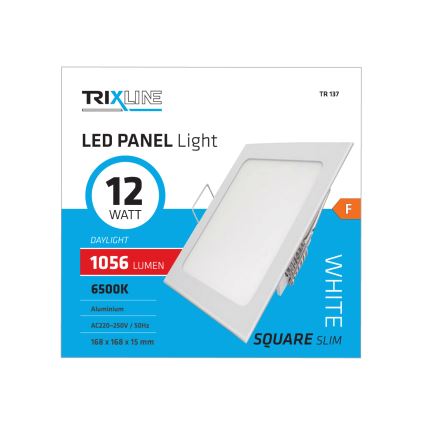 Riippuva LED-kattovalaisin SQUARE LED/12W/230V 6500K