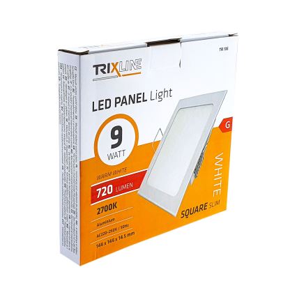 Riippuva LED-kattovalaisin SQUARE LED/9W/230V 2700K