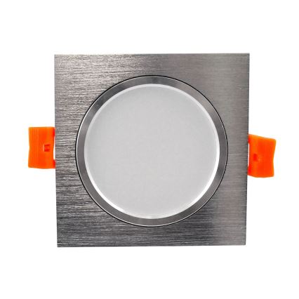 Riippuva LED-kattovalaisin VENUS LED/7W/230V hopea kulmikas