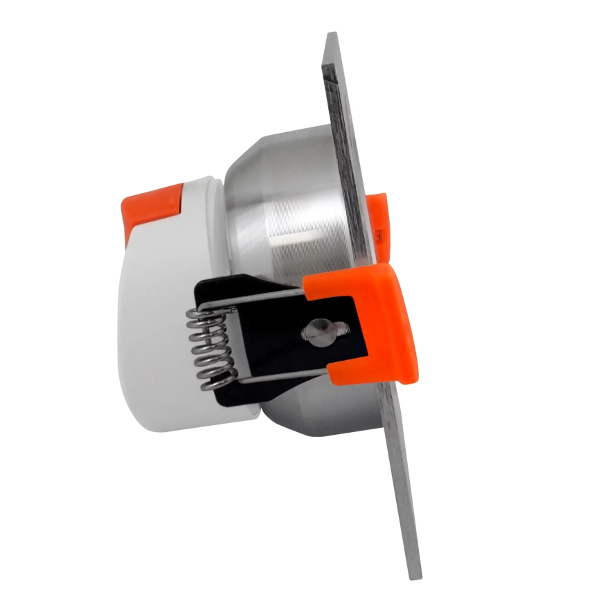 Riippuva LED-kattovalaisin VENUS LED/7W/230V hopea kulmikas