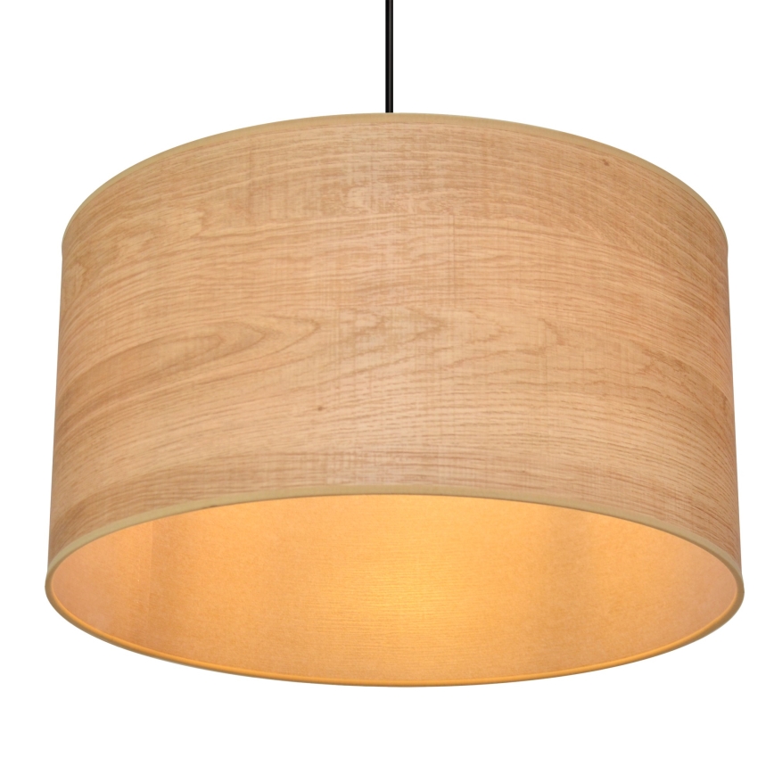 Riippuvalaisin ALBA 1xE27/15W/230V halk. 45 cm ruskea/musta