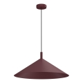 Riippuvalaisin ANEGA, 1xGX53/15W/230V, halkaisija 50 cm, burgundinpunainen