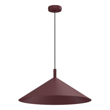 Riippuvalaisin ANEGA, 1xGX53/15W/230V, halkaisija 50 cm, burgundinpunainen