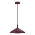 Riippuvalaisin ANEGA 1xGX53/15W/230V, Ø 30 cm, viininpunainen