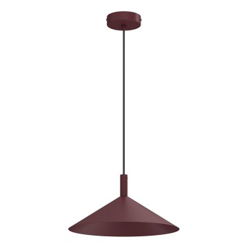 Riippuvalaisin ANEGA 1xGX53/15W/230V, Ø 30 cm, viininpunainen