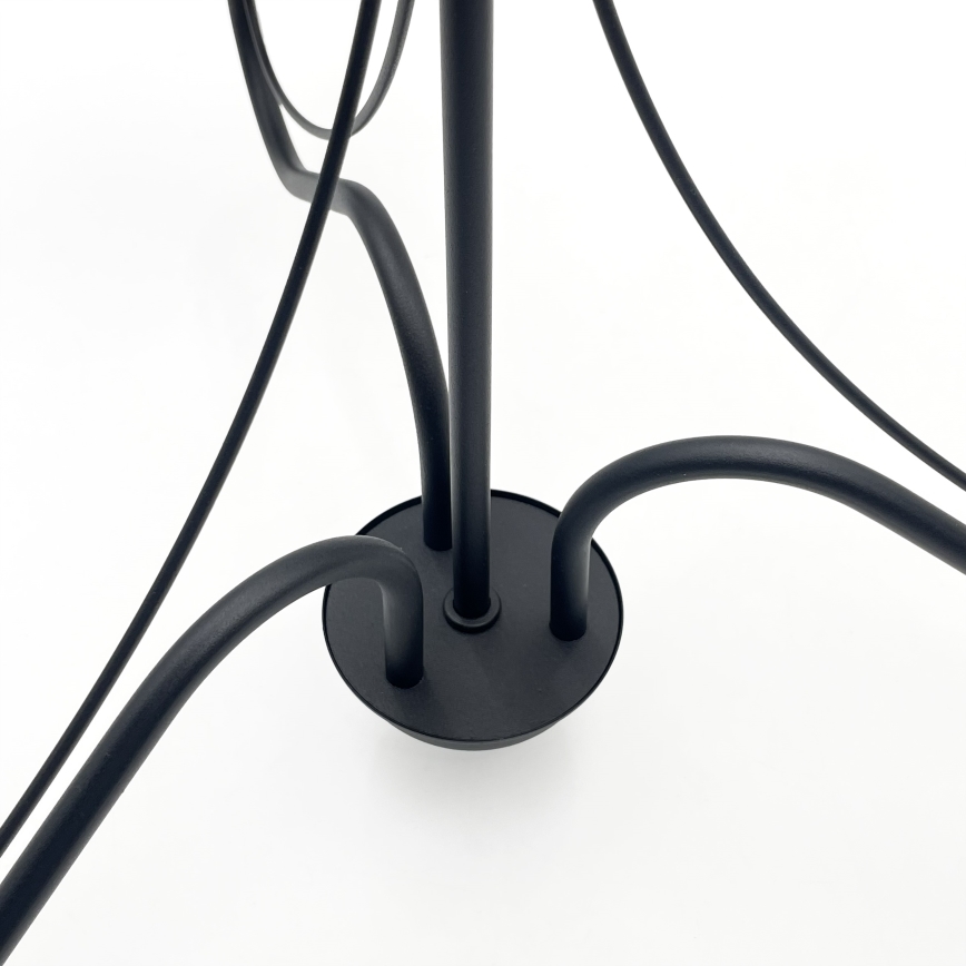 Riippuvalaisin ANTON ketjulla 3xE14/15W/230V, musta