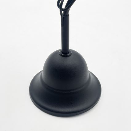 Riippuvalaisin ANTON ketjulla 3xE14/15W/230V, musta