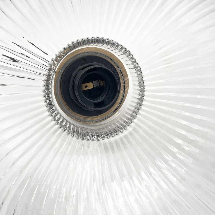 Riippuvalaisin ASTA 1xE27/60W/230V, halkaisija 28 cm, tammi