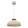 Riippuvalaisin BASCA 1xE27/15W/230V beige/ruskea