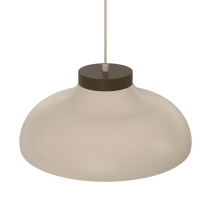 Riippuvalaisin BASCA 1xE27/15W/230V beige/ruskea