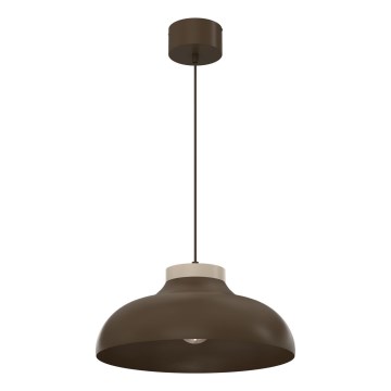Riippuvalaisin BASCA 1xE27/15W/230V ruskea/beige