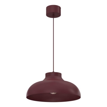 Riippuvalaisin BASCA kaapelilla 1xE27/15W/230V burgundinpunainen