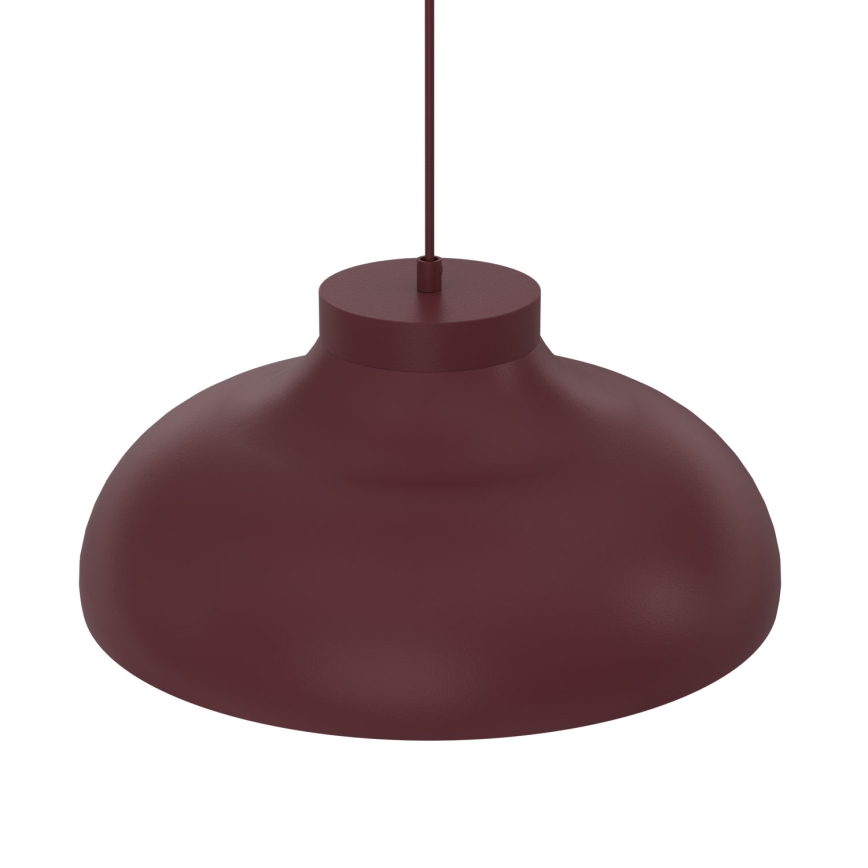 Riippuvalaisin BASCA kaapelilla 1xE27/15W/230V burgundinpunainen