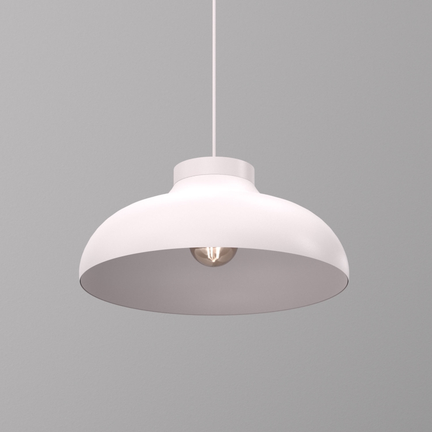 Riippuvalaisin BASCA vaijerilla 1xE27/15W/230V, kermanvärinen