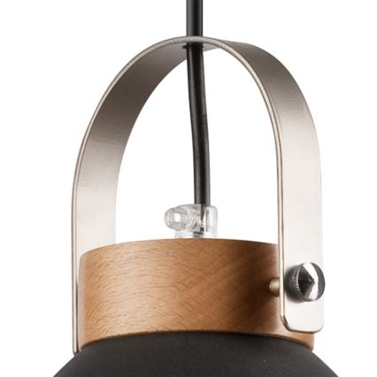 Riippuvalaisin DANIELLE 2xE27/60W/230V pyökki