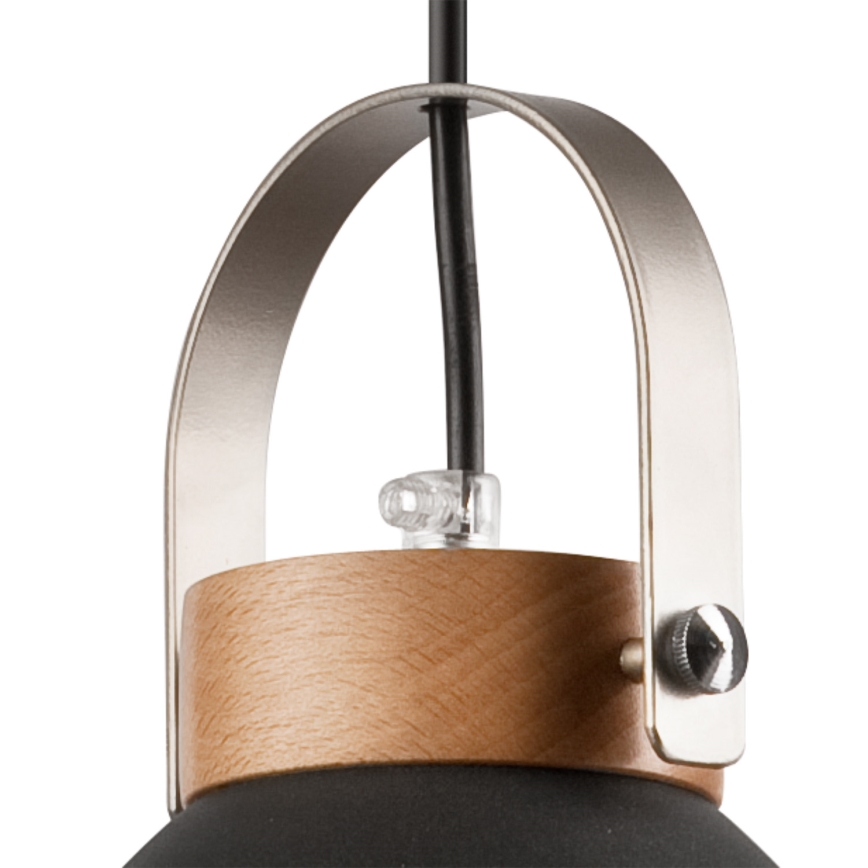 Riippuvalaisin DANIELLE 2xE27/60W/230V pyökki