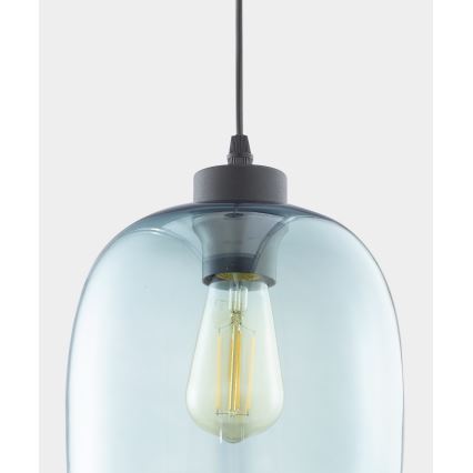 Riippuvalaisin ELIO 1xE27/15W/230V sininen