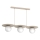 Riippuvalaisin FLAT kaapelilla 3xE27/15W/230V beige
