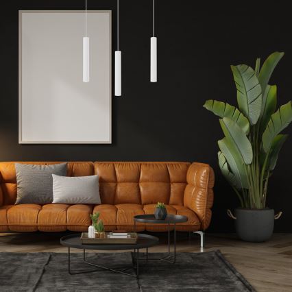 Riippuvalaisin HUDSON 3xGU10/8W/230V valkoinen