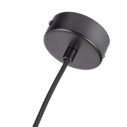 Riippuvalaisin johdolla 1xGU10/10W/230V, halkaisija 11 cm, massiivipuu/saarni