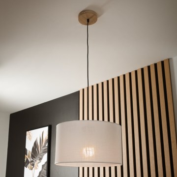 Riippuvalaisin johdolla ANTONIO 1xE27/60W/230V tammi