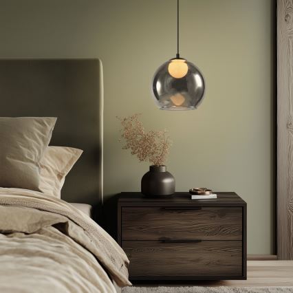 Riippuvalaisin johdolla BRIN 1xG9/15W/230V savunmusta