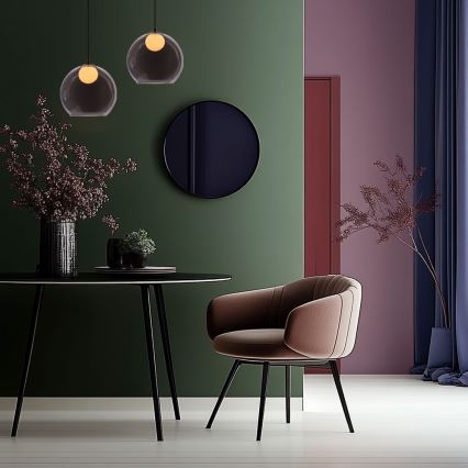 Riippuvalaisin johdolla BRIN 1xG9/15W/230V savunmusta