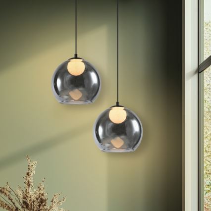 Riippuvalaisin johdolla BRIN 1xG9/15W/230V savunmusta