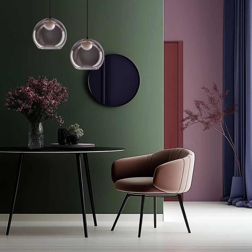 Riippuvalaisin johdolla BRIN 1xG9/15W/230V savunmusta