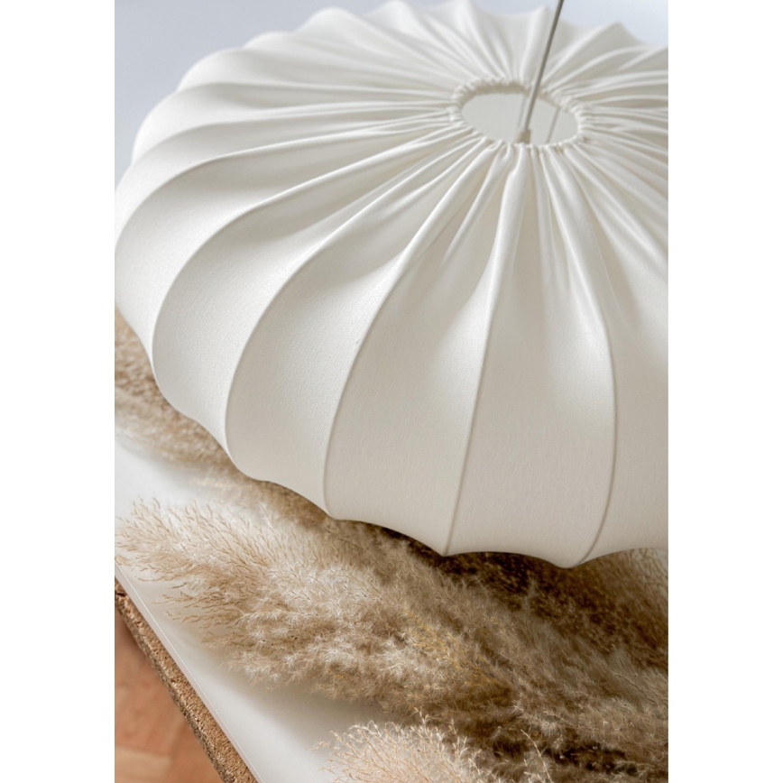 Riippuvalaisin johdolla CAFEE 1xE27/40W/230V, halkaisija 52 cm, valkoinen