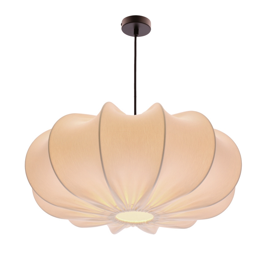 Riippuvalaisin johdolla CAFEE 1xE27/40W/230V, halkaisija 52 cm, valkoinen