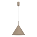 Riippuvalaisin johdolla CAPITAL 1xGX53/15W/230V, halkaisija 32 cm, beige