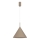 Riippuvalaisin johdolla CAPITAL 1xGX53/15W/230V, halkaisija 32 cm, beige