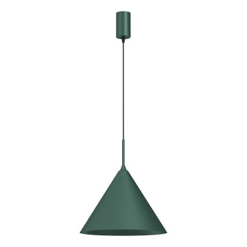 Riippuvalaisin johdolla CAPITAL 1xGX53/15W/230V, halkaisija 32 cm, vihreä