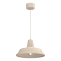 Riippuvalaisin johdolla CLASS 1xE27/15W/230V beige
