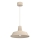 Riippuvalaisin johdolla CLASS 1xE27/15W/230V beige