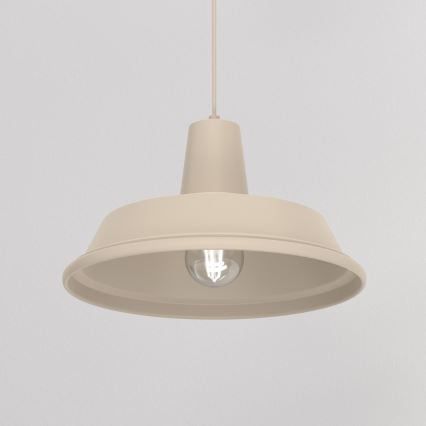 Riippuvalaisin johdolla CLASS 1xE27/15W/230V beige