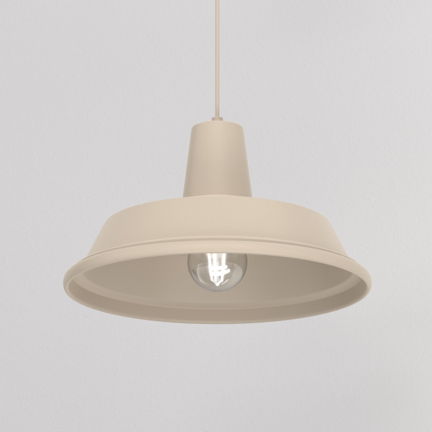 Riippuvalaisin johdolla CLASS 1xE27/15W/230V beige
