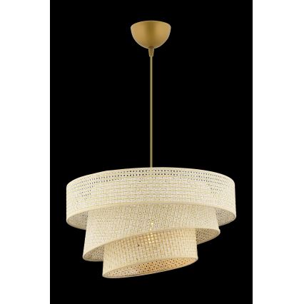 Riippuvalaisin johdolla COUPER 1xE27/60W/230V kermanvärinen