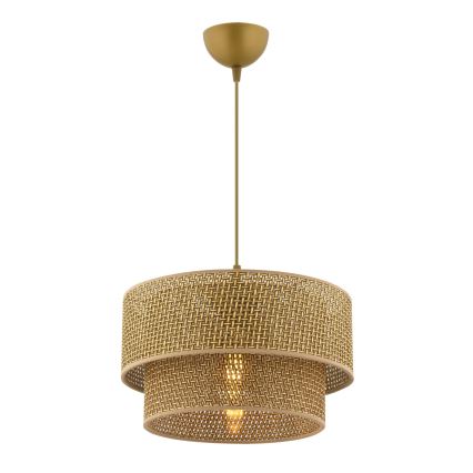 Riippuvalaisin johdolla ECHO 1xE27/60W/230V ruskea