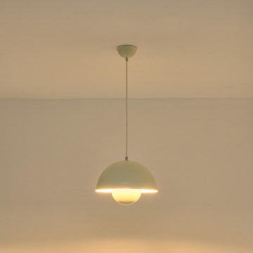 Riippuvalaisin johdolla JARDEN 1xE27/15W/230V kermanvärinen