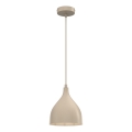 Riippuvalaisin johdolla NOAK CLASSIC 1xE27/15W/230V beige