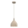 Riippuvalaisin johdolla NOAK CLASSIC 1xE27/15W/230V beige