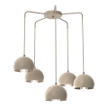 Riippuvalaisin johdolla SOOL 5xE27/15W/230V beige