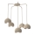Riippuvalaisin johdolla SOOL 5xE27/15W/230V beige