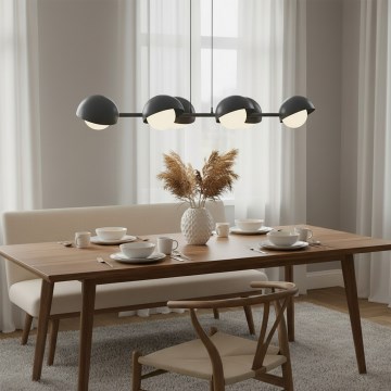 Riippuvalaisin kaapelilla BOOM 6xG9/8W/230V, musta