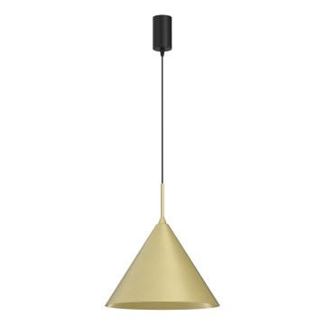 Riippuvalaisin kaapelilla CAPITAL 1xGX53/15W/230V halkaisija 32 cm kultainen