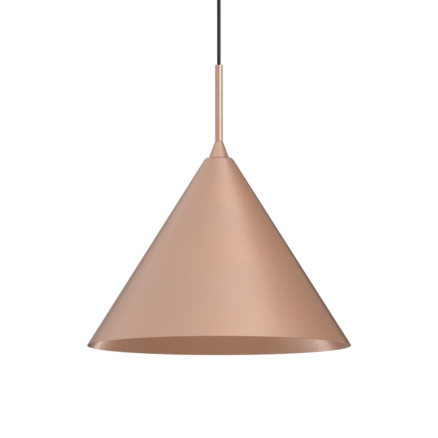 Riippuvalaisin kaapelilla CAPITAL 1xGX53/15W/230V, halkaisija 32 cm, ruusukulta